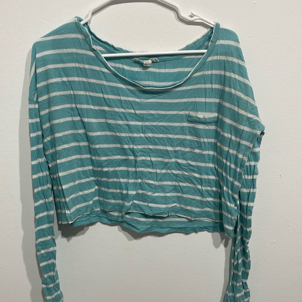 Striped Crop Top